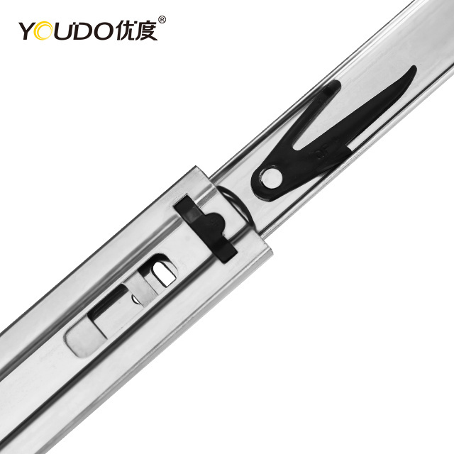 YOUDO Jieyang cheap push open full extension heavy duty drawer slide