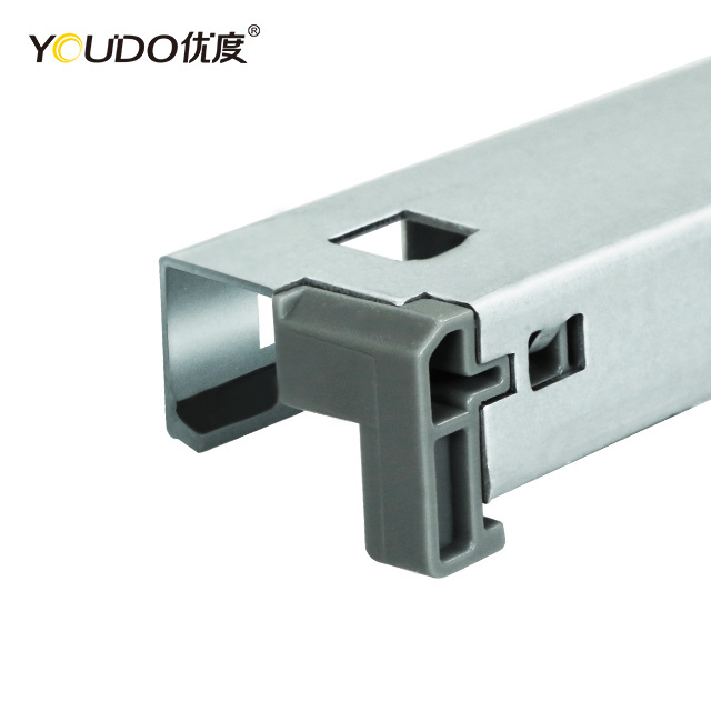 YOUDO American style undermount full extension slide three fold Auto Closing Concealed hidden Drawer Slide