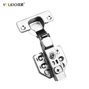 YOUDO Bisagras Rectas 35 mm Automatic Closing Cabinet Hinge Soft Close Frame Hinge 3D Adjustable Hinge for Door