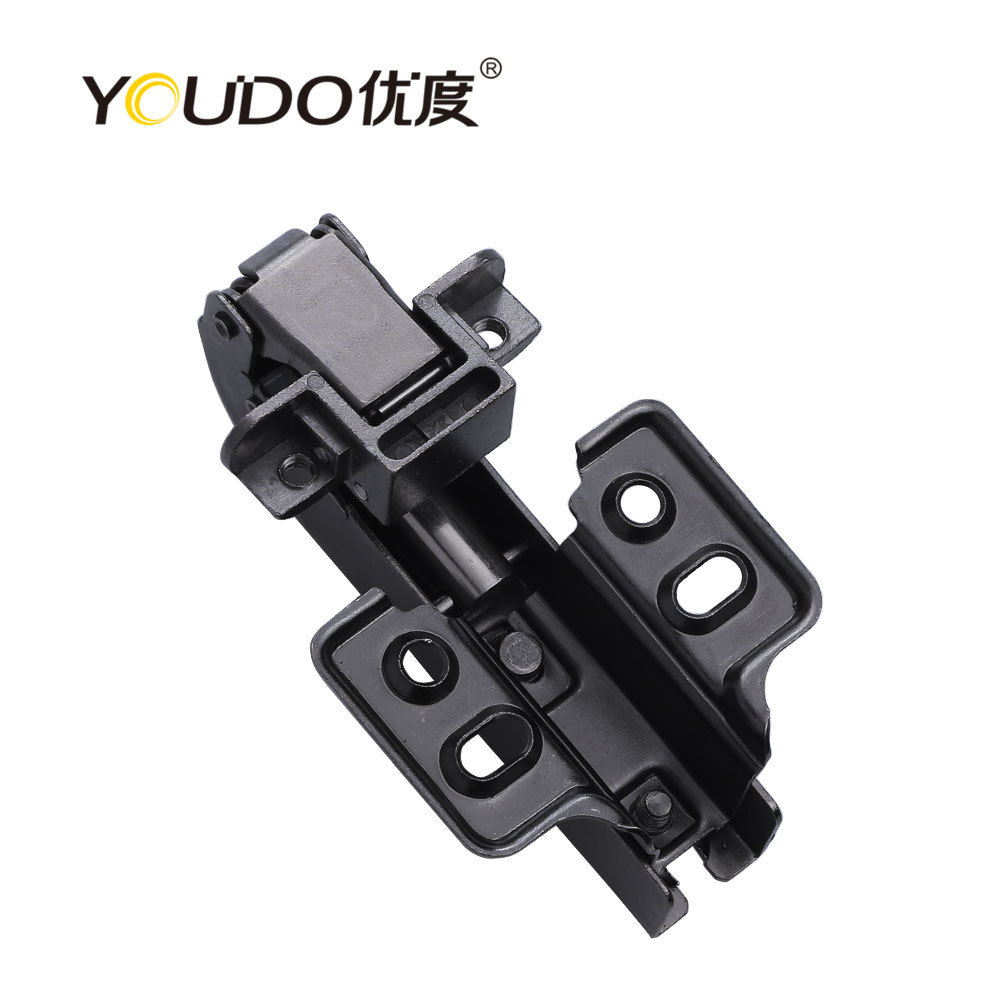 Aluminum frame 90 degree buffer hinge concealed door hinge self-closing kitchen cabinet soft close hinges