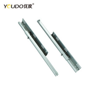 YOUDO bottom mounting furniture hardware hydraulic concealed soft closing drawer slide