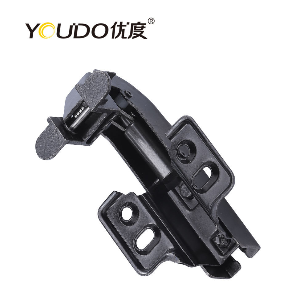 Aluminum frame 90 degree buffer hinge concealed door hinge self-closing kitchen cabinet soft close hinges