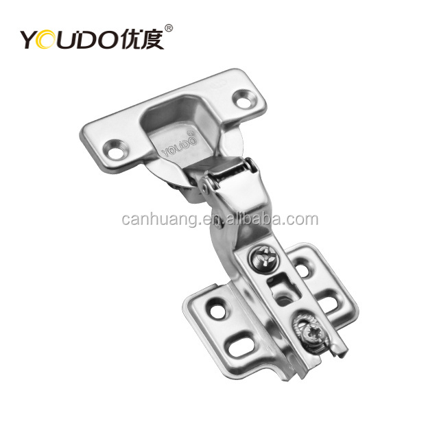 YOUDO Hardware accessories full overlay soft close hinge furniture fitting kitchen cabinet auto hinge made in china