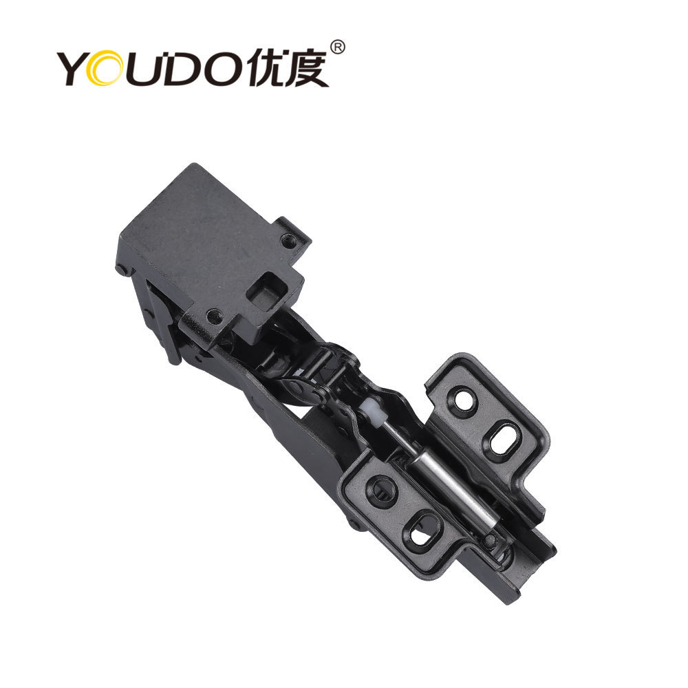 YOUDO Furniture Hardware Aluminum 165 Degree Hinge Corner Hydraulic Concealed Kitchen Cabinets Hinges