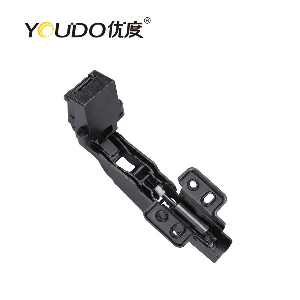 YOUDO Furniture Hardware Aluminum 165 Degree Hinge Corner Hydraulic Concealed Kitchen Cabinets Hinges