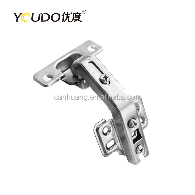 YOUDO Iron Special Angle Furniture Hinges One Way Soft Close Hydraulic 30/45/90/135/165 Degree Angle door Hinge