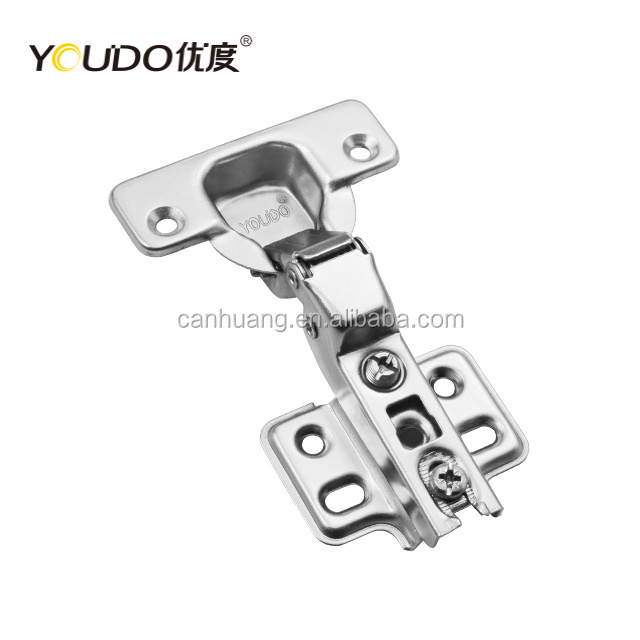 YOUDO Hardware accessories full overlay soft close hinge furniture fitting kitchen cabinet auto hinge made in china