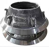 High quality Mn18cr2 cone crusher spare parts mantle bowl liner and concave surface Customized according to drawings