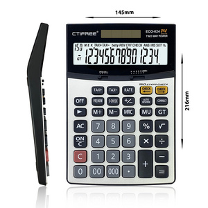 ELECTRONIC Mechanical Calculators with 14 Digit Large Lcd Display Handheld Desk Calculator For Daily And Basic Office