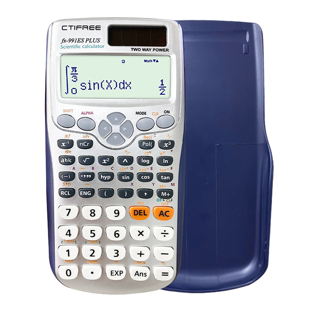 Fx-991es Plus Scientific Cientific Calculator Professional Student Mathematics Custom Scientific Calculator Fx-991es Plus