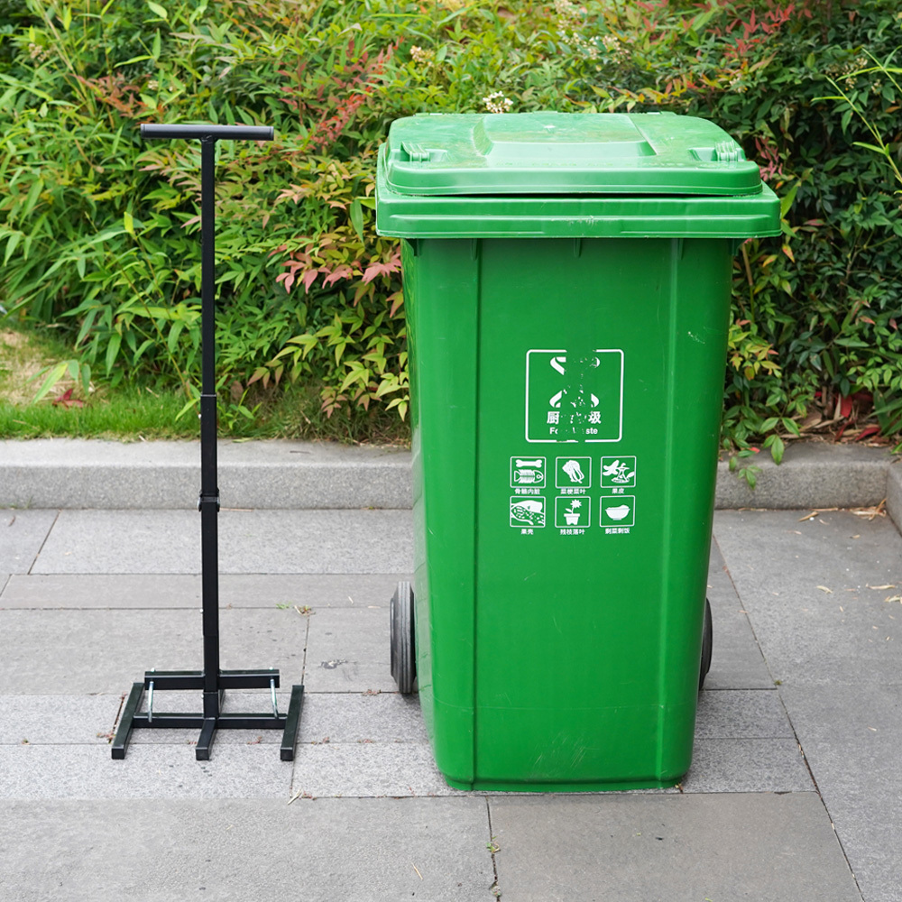 wheelie bin compactor press suit standard household manual garbage trash compactor rubbish waste bin garden recycling bins