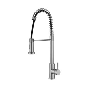 Ningshing 304 SS Mixer Faucet pull out down kitchen tap faucet