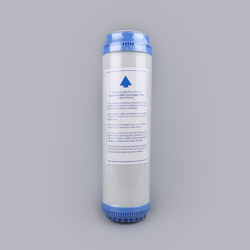 Ningshing OEM 10 inch CTO UDF GAC PP water filter cartridge for ro purifier system