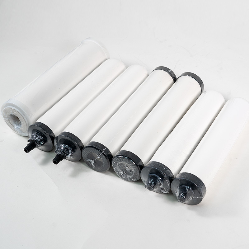 ningshing oem10 inch silver loaded ceramic water filter casing ceramic cartridge purifier system