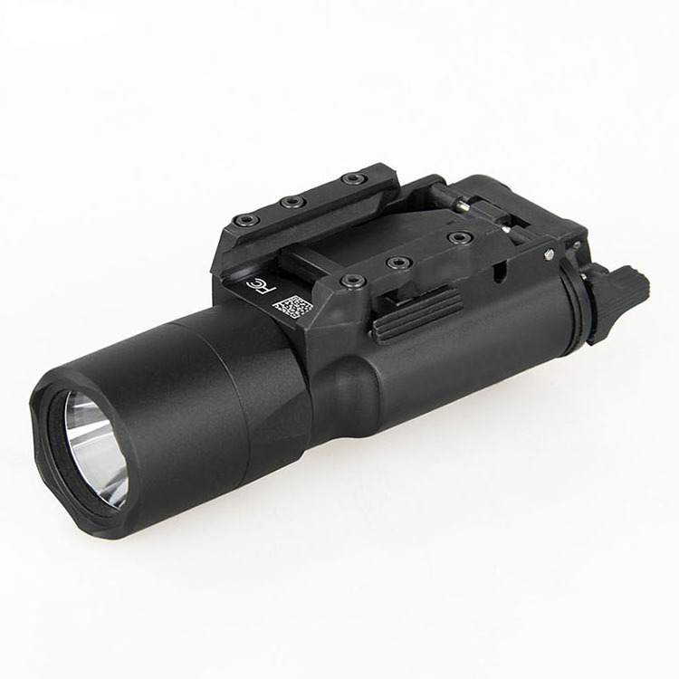 Waterproof aluminum led outdoor use mount flashlight for helmet