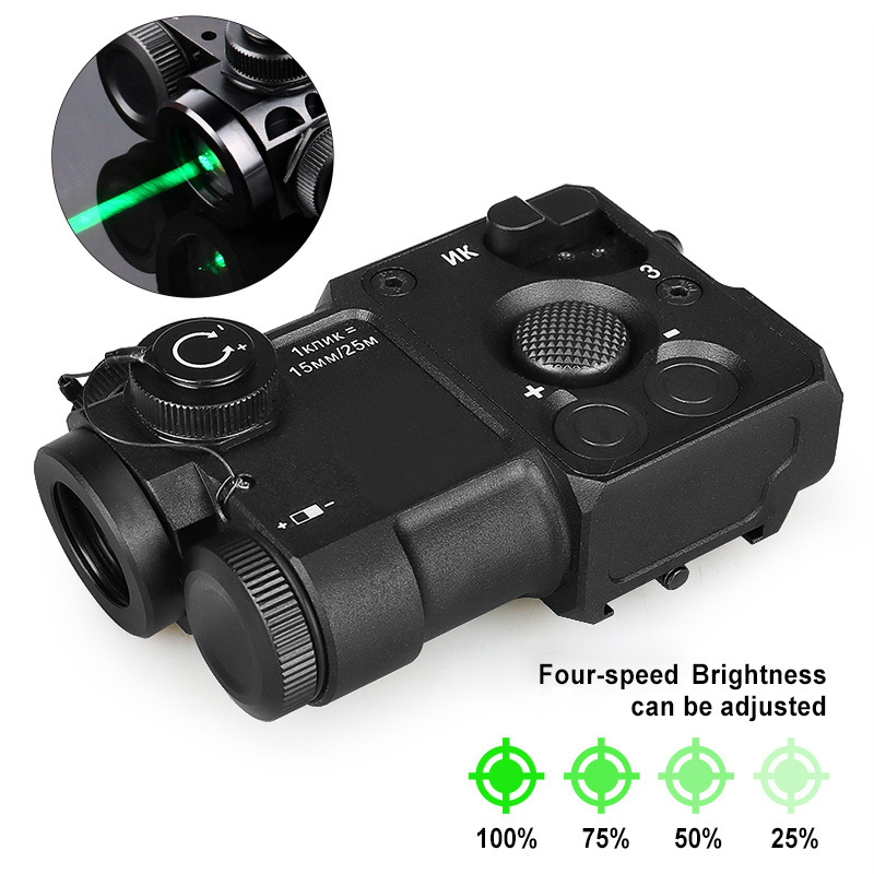 New 2023 Upgrade Aiming DBAL Flashlight with visible Green Laser and IR