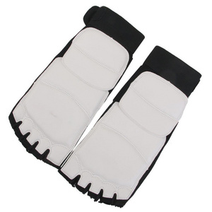 OEM High Quality White Black Color Taekwondo Hand Gloves Foot Protector Taekwondo Protective Gear by Canleo International