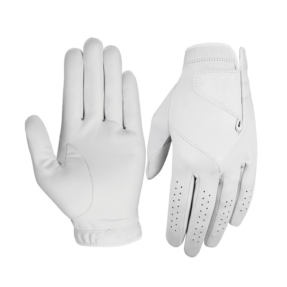 Hot Sale Excellent Super Soft Well-Breathable Cabretta/Sheep Skin Golf Gloves For Professional Golfers by Canleo International