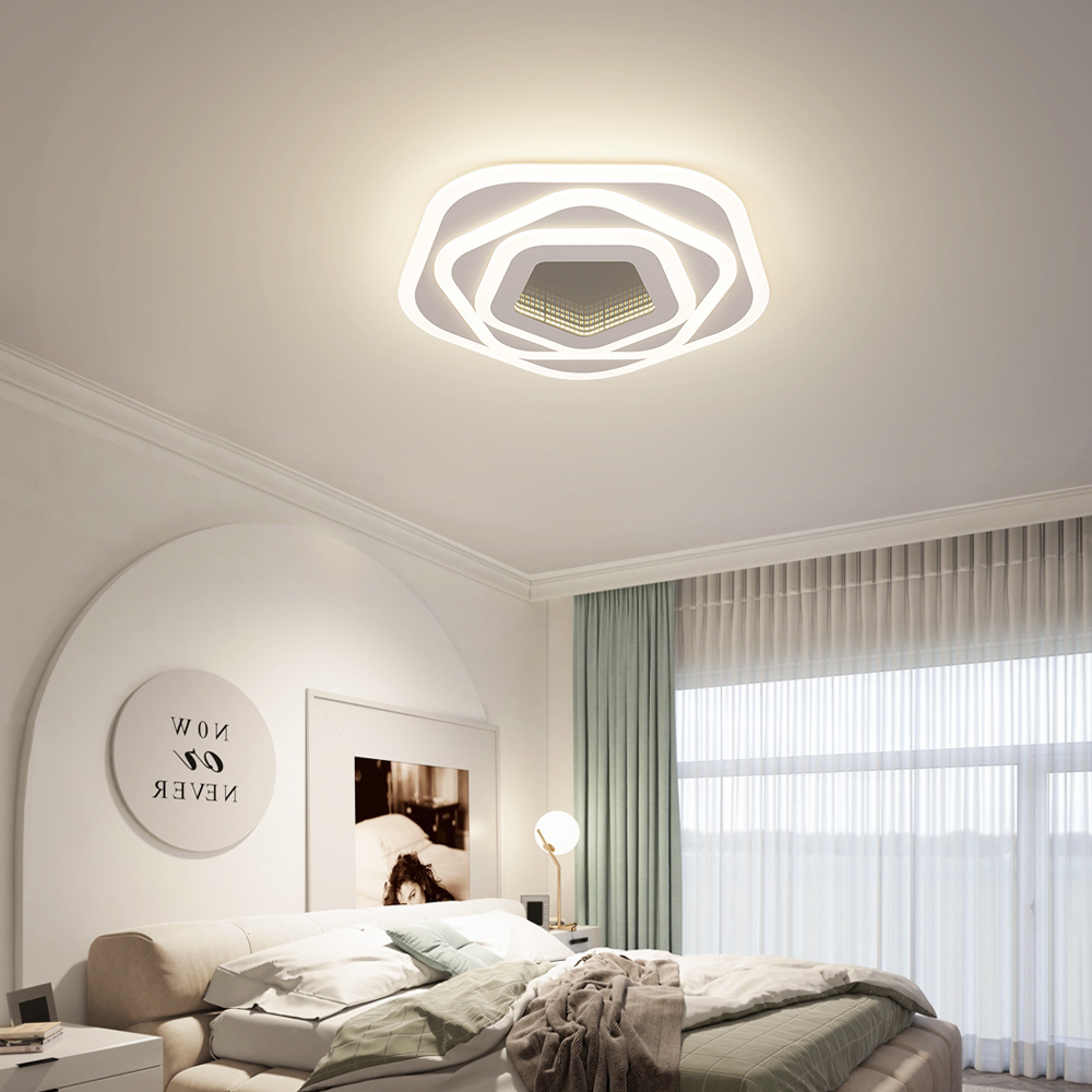 led ceiling light bedroom balcony modern simple Nordic lighting whole house. LED ceiling light bedroom balcony modern simple