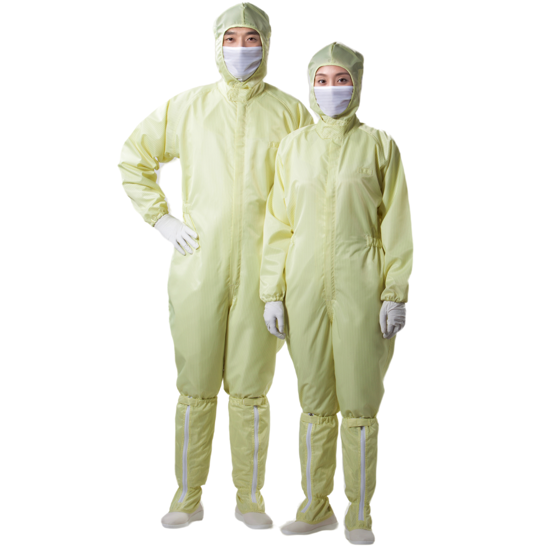 CANMAX Antistatic Waterproof Workshop Uniform Dustproof Clothes Esd clean room suit