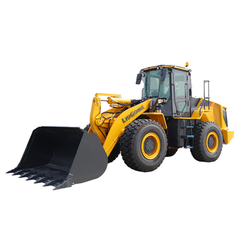 Economic 4500kg 2.5m3 bucket snow blower front wheel loader 848H from china guangxi liugong