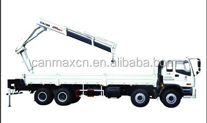 SQ10ZK3Q 10 ton knuckle boom truck mounted crane for sale