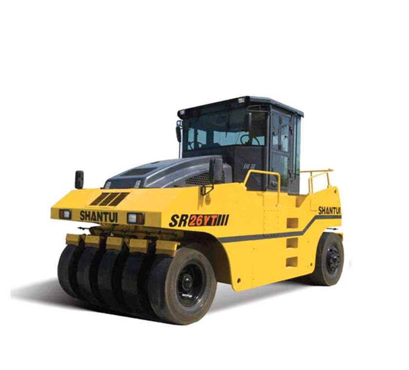 shantui SR26YT-3 26 ton tyre wheel road roller price for sale