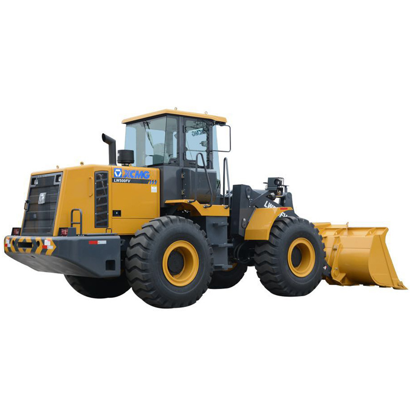 chinese wheel loader LW500FV with grasping grass for sale; mini backhoe loader for sale