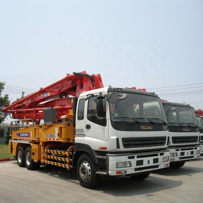 Chinese famous brand HB38K 38m truck mounted concrete pump for sale