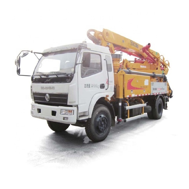 2019 new model HB23K truck mounted concrete mixer pump price for sale