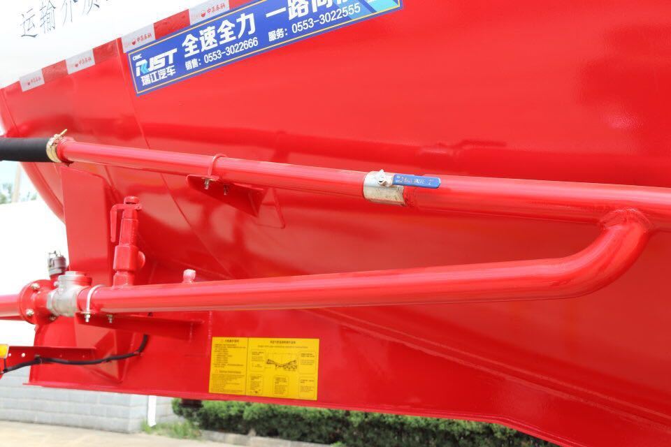 50t bulk cement tank trailer powder trailer