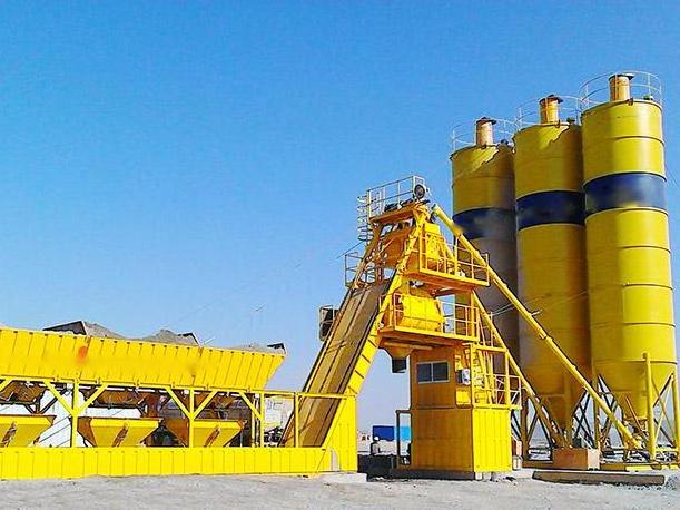 shantui SjHLS120-3S concrete batching plant good price for sale