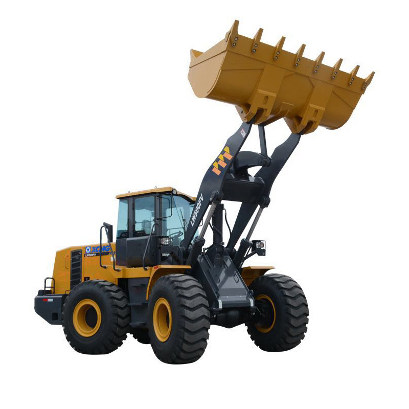 chinese wheel loader LW500FV with grasping grass for sale; mini backhoe loader for sale