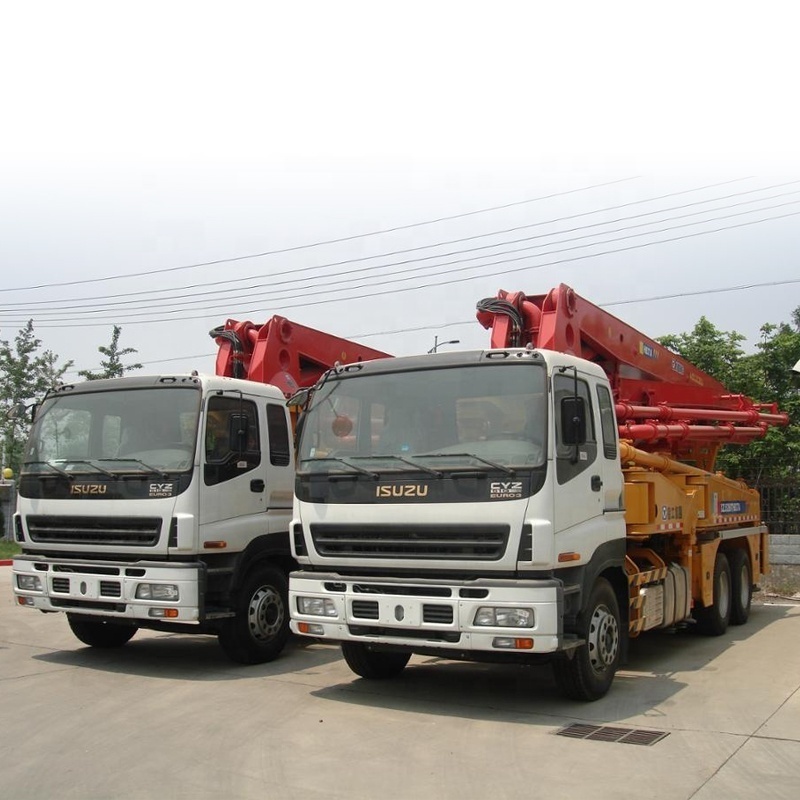 Chinese famous brand HB38K 38m truck mounted concrete pump for sale