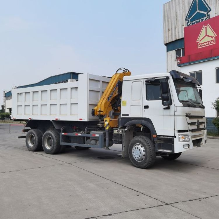 XCM G Manufacturer Brand New 10 Ton Dump Truck Mounted Crane SQZ105-3 with Howo Chassis