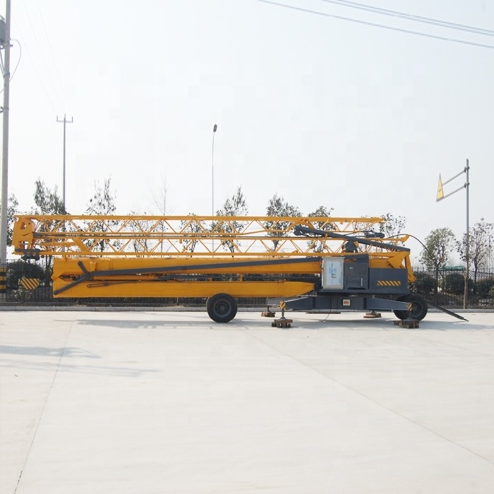 China Xuzhou Manufacture mini folding travelling tower crane low price