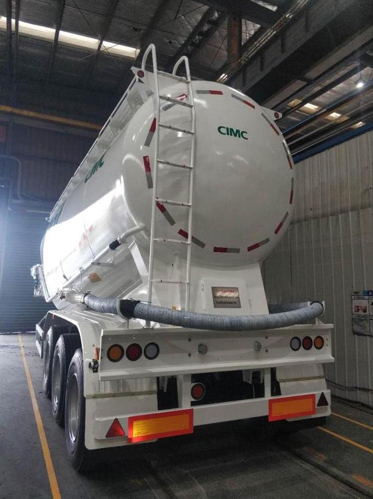 50t bulk cement tank trailer powder trailer