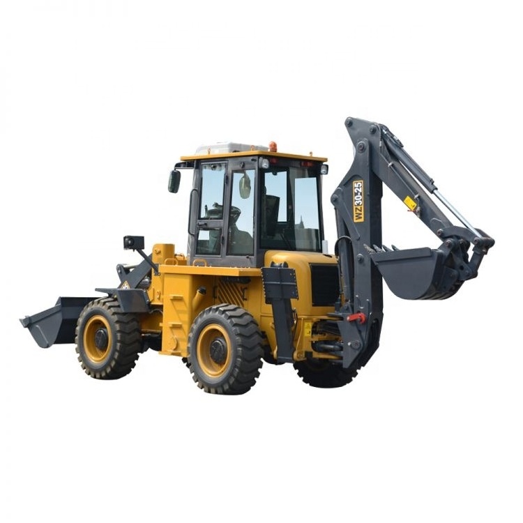 High quality wz30-25 used compact tractor with loader and backhoe