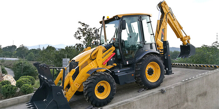 Liugong brand backhoe loader 8 ton CLG766 CLG766A for sale