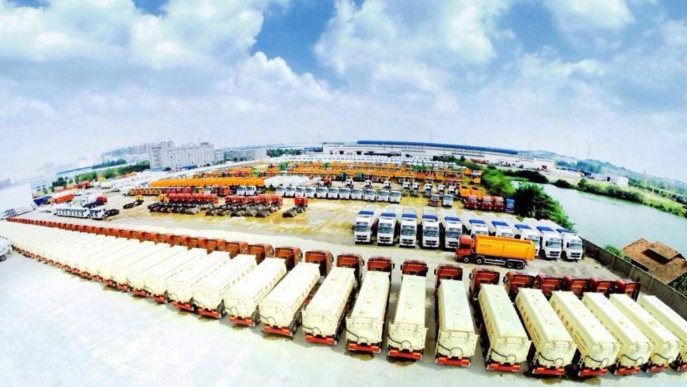 50t bulk cement tank trailer powder trailer