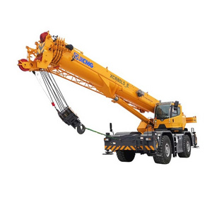 Shanghai XCR55L5 XCR55L5_E 55tons hydraulic rough terrain crane with spare parts price