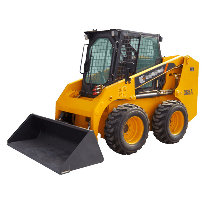 Chinese LIUZHOU 365A 50hp 800kg snow plow mini skid steer loader cheap price for sale