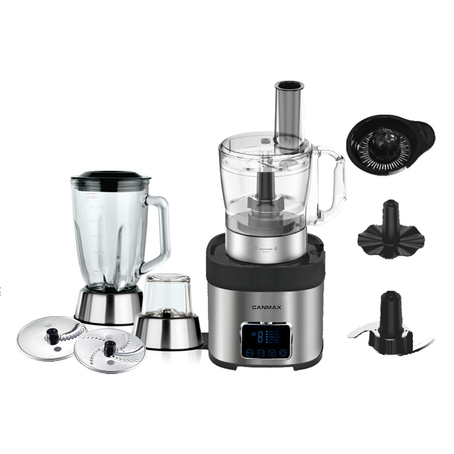 Multifunction Electric Food Powder Grinder Soybean Milk Maker Juicer Machine Stainless Steel Fresh Juice Blender With Chopper