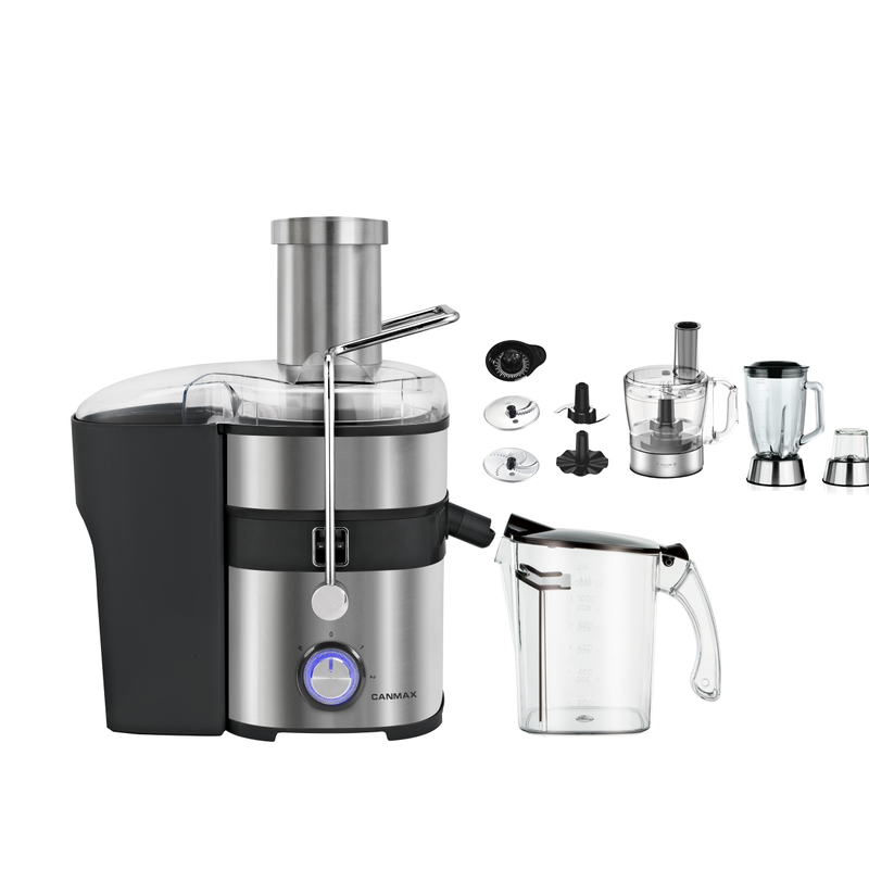 800w Home Appliances Professional Electric Automatic 4 In 1 Juicer Mixer Grinder Stainless Steel Juicer