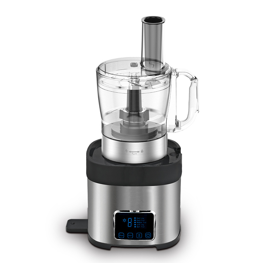 6 Blade 2 In 1 Electric Kitchen Juicer Food Powder Grinder Comercial Licuadora Mixer And Stainless Steel Blender With Glass Jar