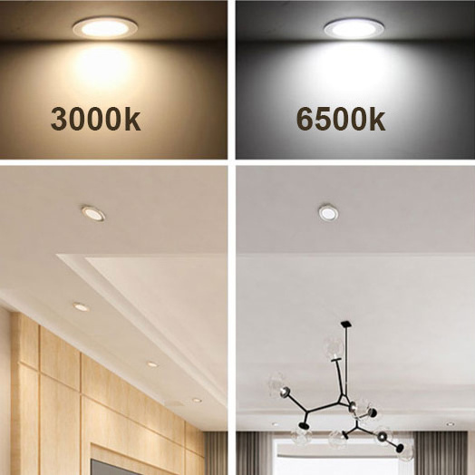 9W 12W Trimless Ultra Slim commercial lighting for hotel Round Led Ceiling Down Lights/Recessed Down Light/Led Downlight