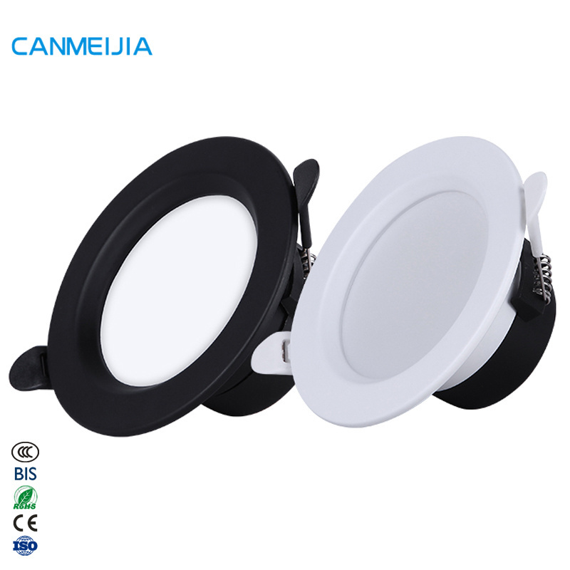 9W 12W Trimless Ultra Slim commercial lighting for hotel Round Led Ceiling Down Lights/Recessed Down Light/Led Downlight