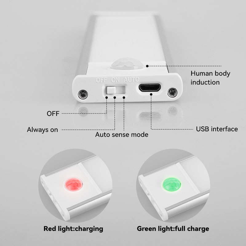 Closet Stair Night Light Wireless Detector Motion Luces Led Indoor Lighting Sensor/Light Motion Sensor/Cabinet Lamp