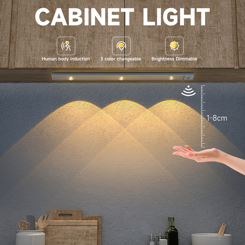 Closet Stair Night Light Wireless Detector Motion Luces Led Indoor Lighting Sensor/Light Motion Sensor/Cabinet Lamp