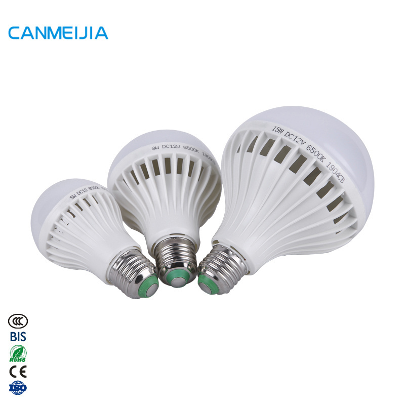 5W 9W 12W 12V DC 12-85V Led Bulb Bombilla Led E27 Lamp Holder Rechargeable 12 Volts Ampoule Led Bulb For Camping Lighting